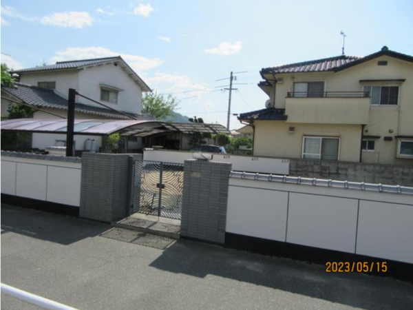 福山市御幸町大字森脇、土地の外観画像です