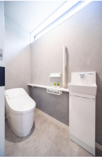 福山市南本庄、新築一戸建てのトイレ画像です