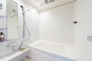 福山市大門町大門、新築一戸建ての風呂画像です