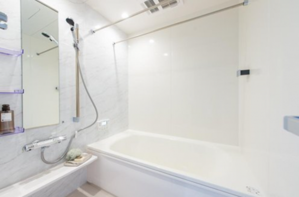 福山市大門町大門、新築一戸建ての風呂画像です