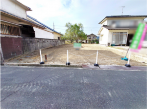 福山市坪生町南、土地の外観画像です