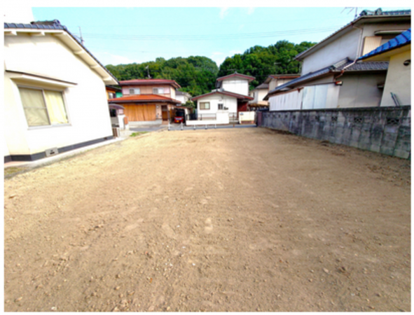 福山市坪生町南、土地の外観画像です