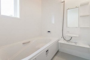 福山市千代田町、新築一戸建ての風呂画像です