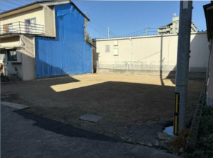 福山市三吉町、土地の外観画像です