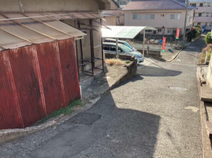 福山市西深津町、土地の画像です