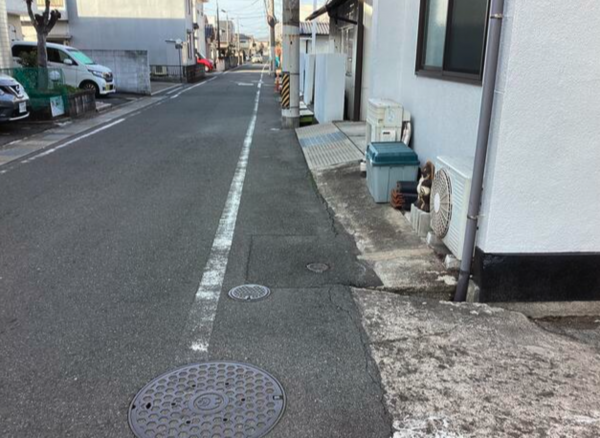 福山市西深津町、土地の画像です