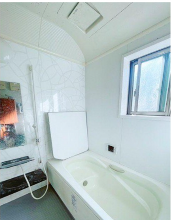 福山市新涯町、中古一戸建ての風呂画像です