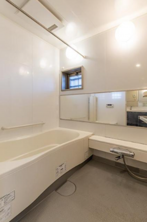 福山市入船町、マンションの風呂画像です