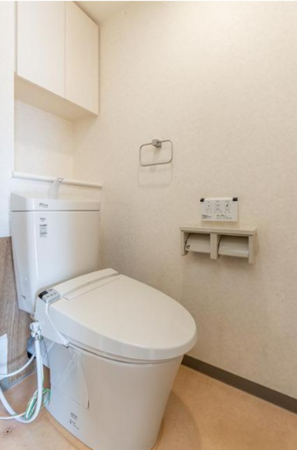 福山市入船町、マンションのトイレ画像です