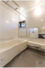 福山市入船町、マンションの風呂画像です