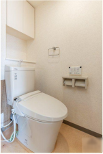 福山市入船町、マンションのトイレ画像です