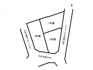 福山市幕山台、新築一戸建ての間取り画像です