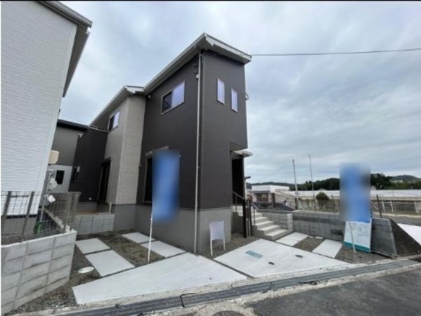 福山市幕山台、新築一戸建ての外観画像です
