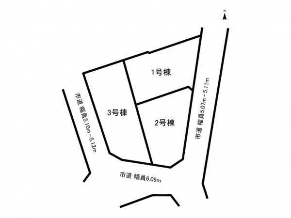 福山市幕山台、新築一戸建ての間取り画像です