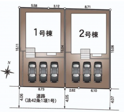 福山市駅家町大字近田、新築一戸建ての画像です