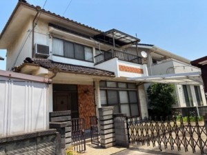 福山市新涯町、中古一戸建ての外観画像です