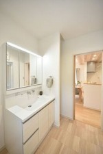 福山市御船町、土地の洗面画像です