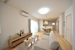 福山市御船町、土地の居間画像です