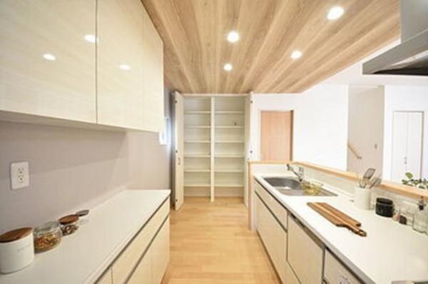 福山市御船町、土地のキッチン画像です