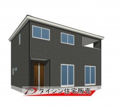 福山市青葉台、新築一戸建ての外観画像です