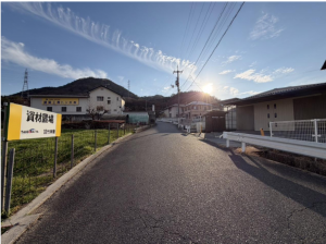 福山市千田町、土地の画像です