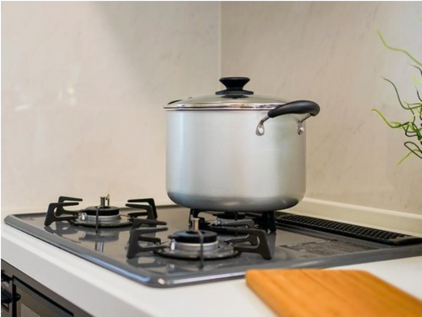 福山市幕山台、新築一戸建てのキッチン画像です