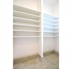 福山市南蔵王町、新築一戸建ての収納画像です