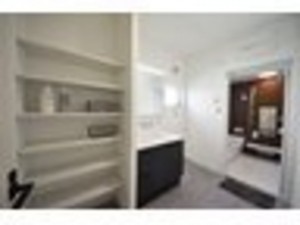 福山市本庄町中、新築一戸建ての洗面画像です