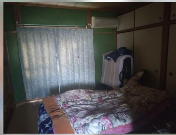 福山市伊勢丘、中古一戸建ての寝室画像です