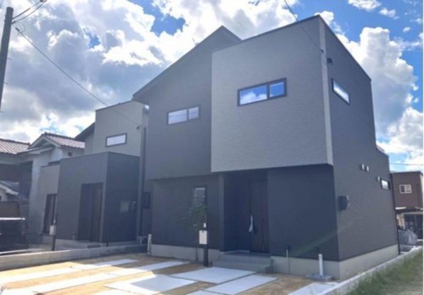 福山市草戸町、新築一戸建ての外観画像です