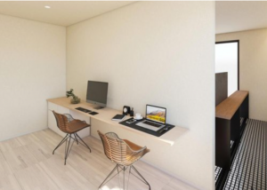 福山市横尾町、新築一戸建ての内装画像です