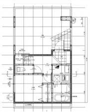 福山市横尾町、新築一戸建ての間取り画像です