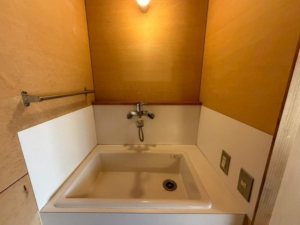 福山市加茂町字中野、中古一戸建ての洗面画像です