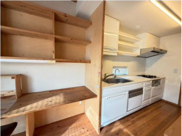 福山市加茂町字中野、中古一戸建てのキッチン画像です