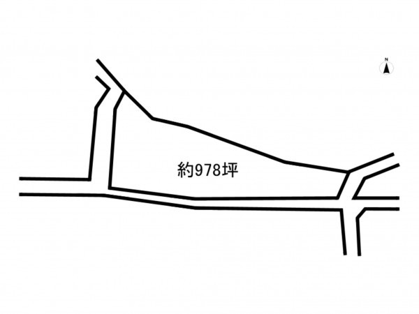 福山市駅家町大字江良、土地の間取り画像です