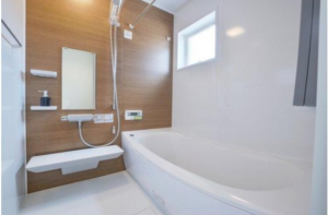 福山市、新築一戸建ての風呂画像です