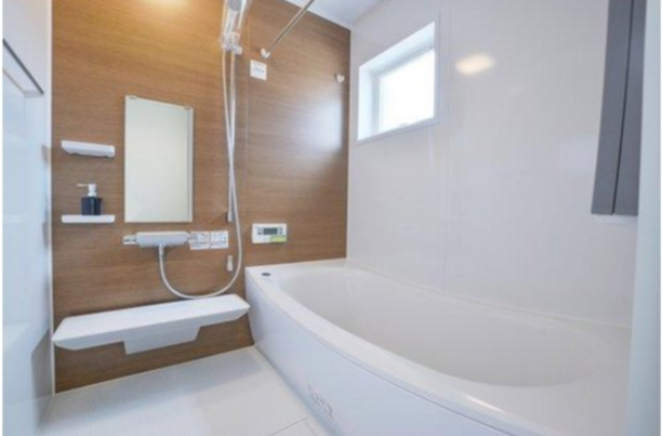 福山市、新築一戸建ての風呂画像です