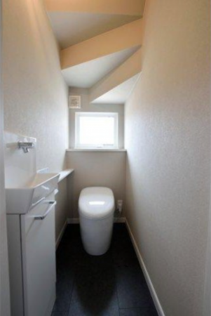 福山市、新築一戸建てのトイレ画像です