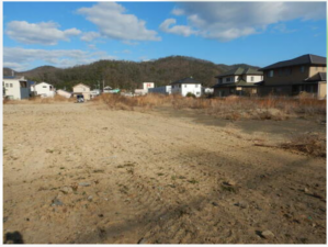 福山市、土地の外観画像です