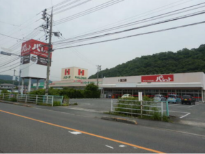福山市、土地のショッピングセンター画像です