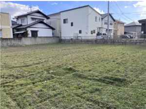 福山市山手町、土地の外観画像です
