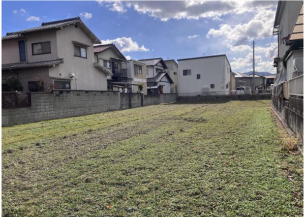 福山市山手町、土地の外観画像です