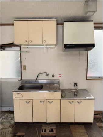 福山市野上町、中古一戸建てのキッチン画像です