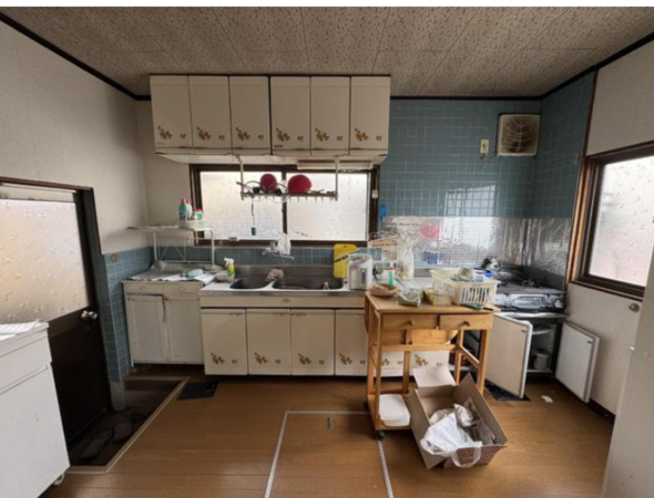 福山市新市町大字新市、中古一戸建てのキッチン画像です