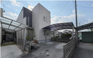 福山市山手町、中古一戸建ての外観画像です