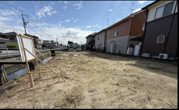 福山市新涯町、土地の外観画像です