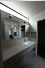 福山市、中古一戸建ての洗面画像です