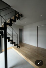 福山市、中古一戸建ての玄関画像です