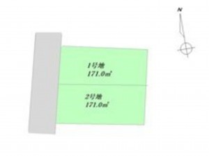 福山市坪生町、新築一戸建ての間取り画像です