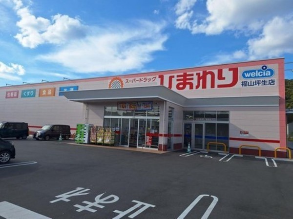 福山市坪生町、新築一戸建てのドラッグストア画像です